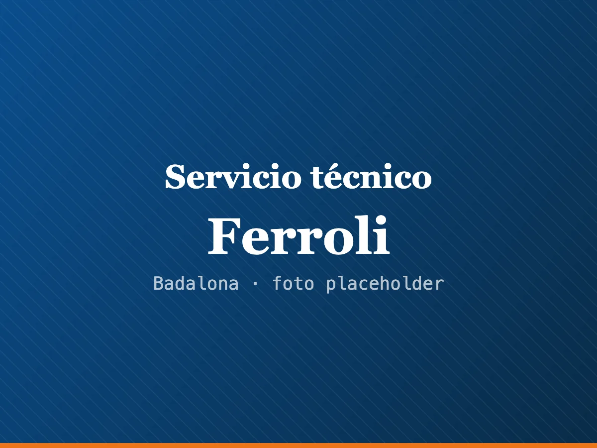 Servicio técnico de calderas Ferroli en Terrassa